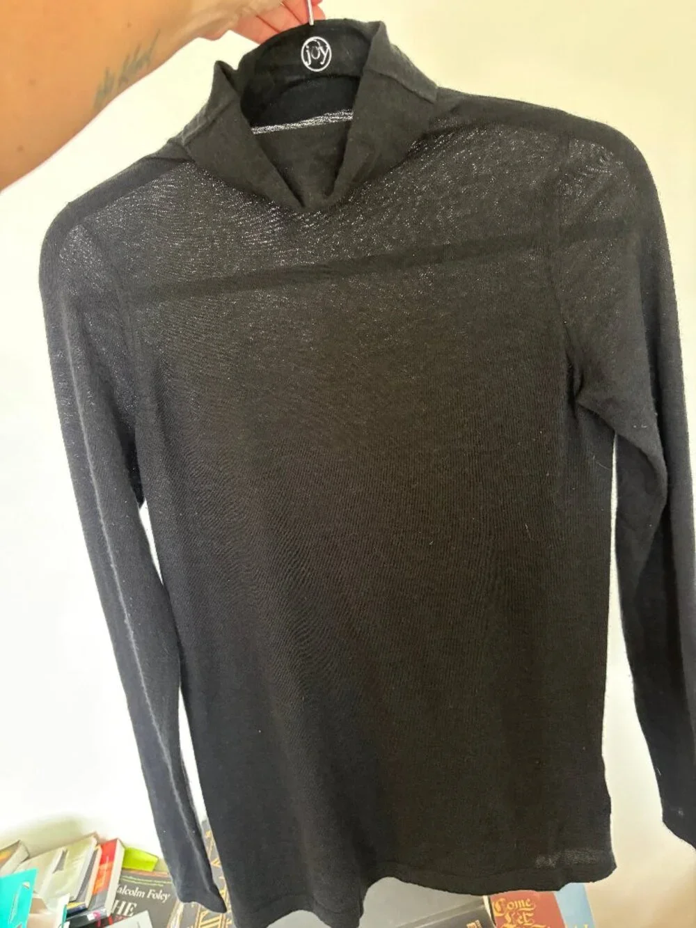 Ann Mashburn Cashmere Tissue Turtleneck
